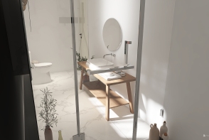 MJS Bathroom Redesign Design Rendering