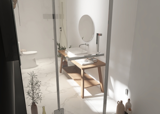 MJS Bathroom Redesign Design Rendering