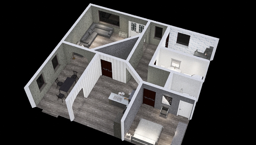 House Design Project - Evan Kishayinew 3d design picture 135.73