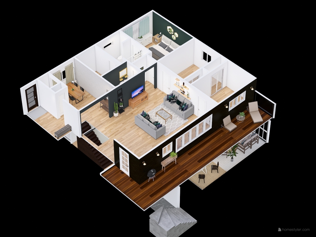 Copy of basement jan16 2021 test 3d design renderings