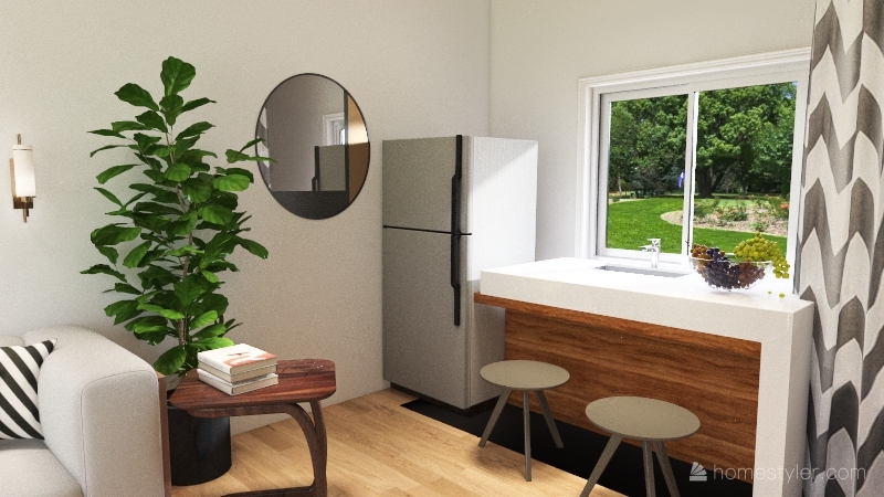 tiny home - amelia Interior Design Render