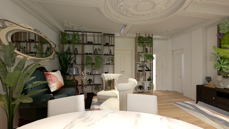 salotto ally 3d design renderings