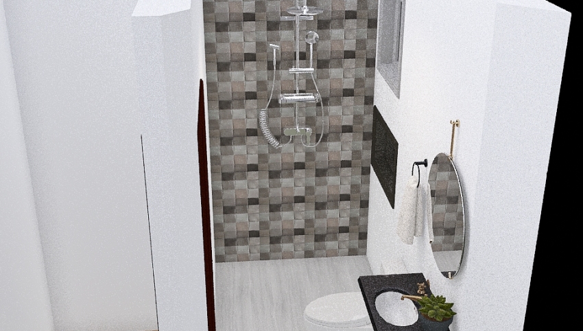 Copy of Casa de Warde banheiro 3d design picture 45.85
