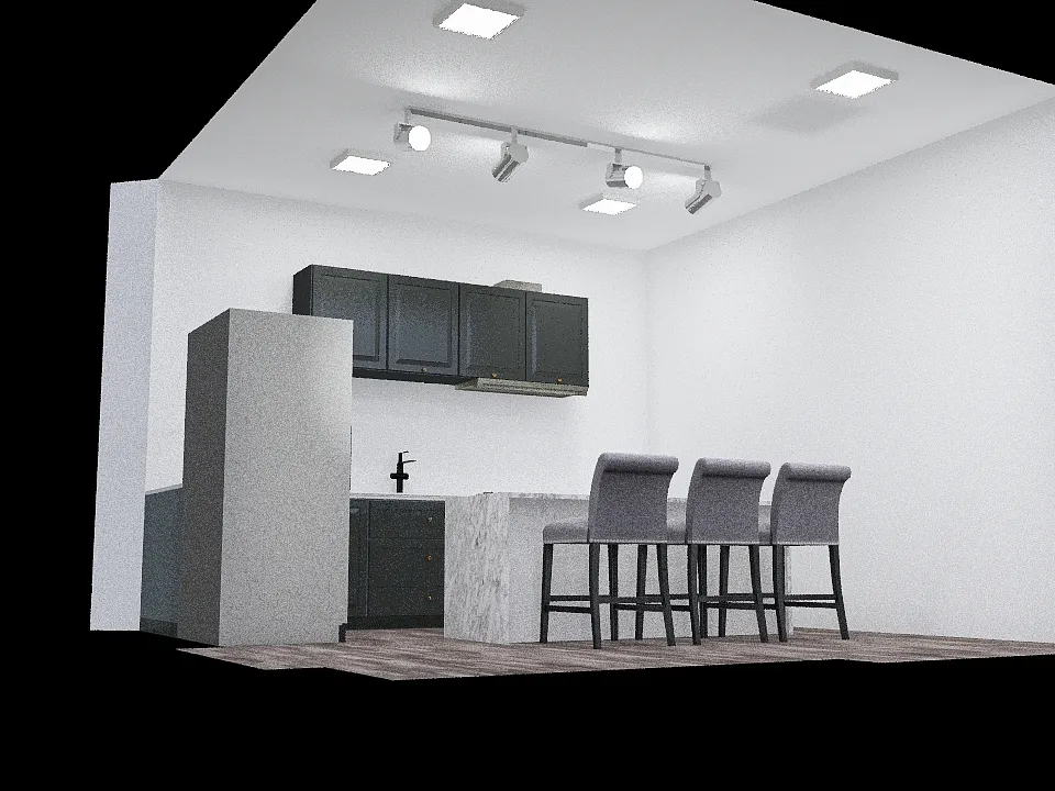 Architecture Kitchen 3d design renderings
