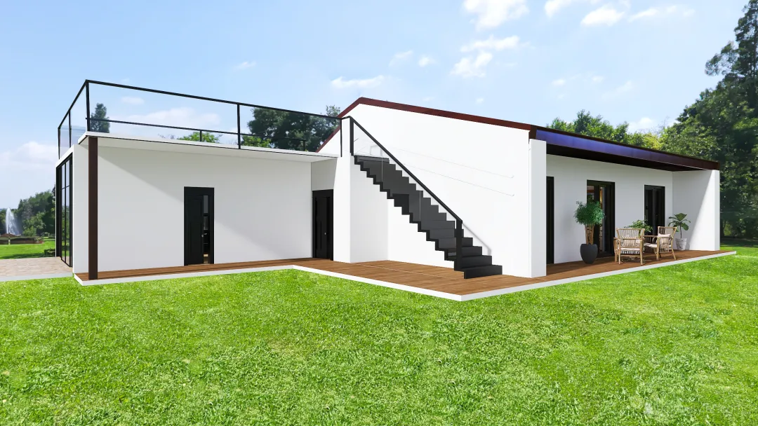 Villa Oscar 130 3d design renderings