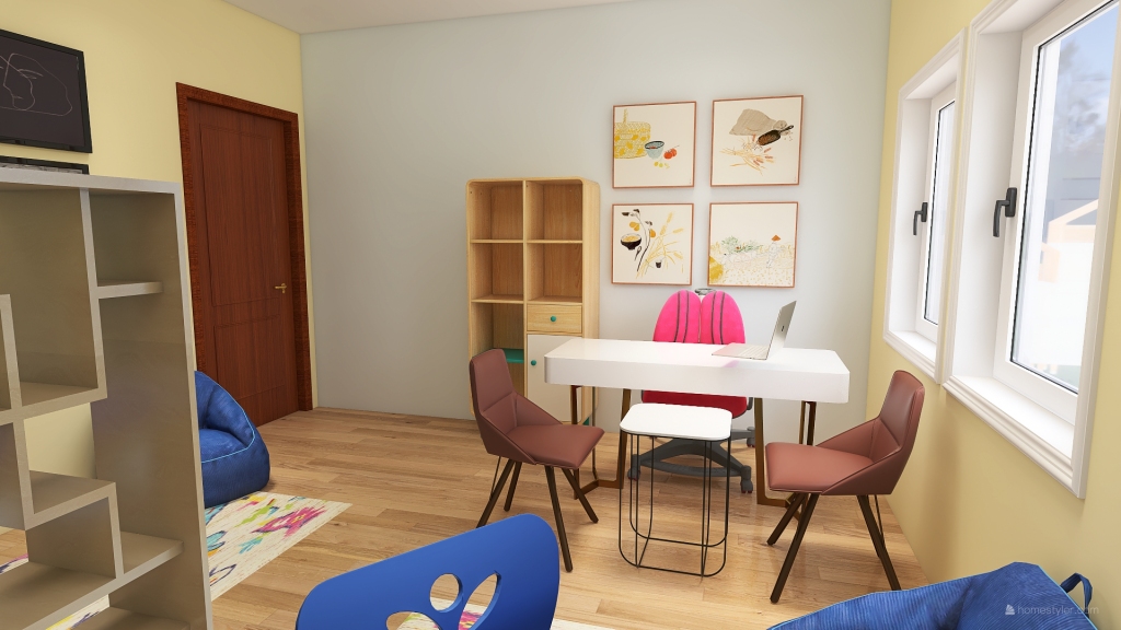 Copy 1  of room for babies 3d design renderings