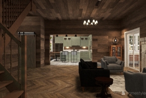 150 Tanglewood Ln Cabin Design Rendering