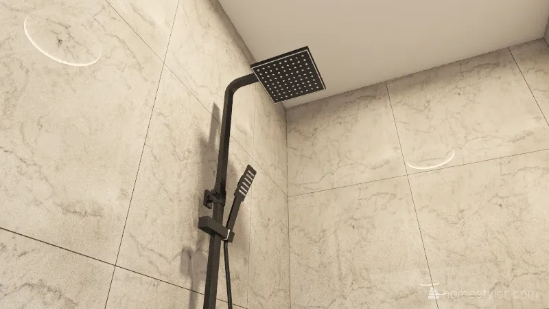 shower 3d design renderings