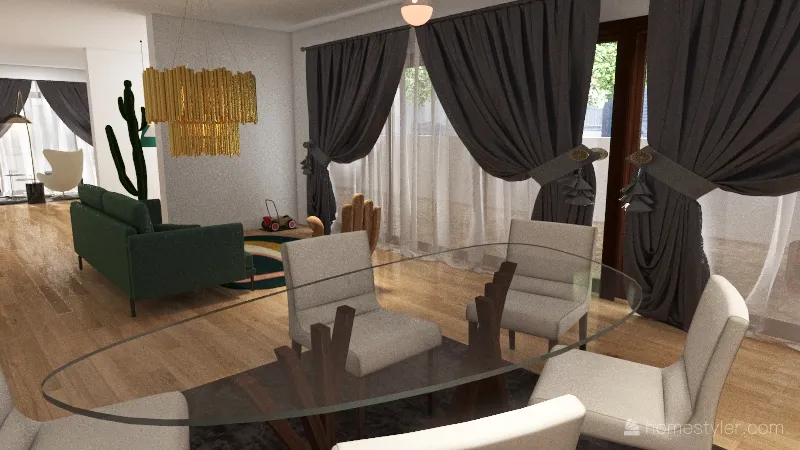 Casa Famigliare 3d design renderings