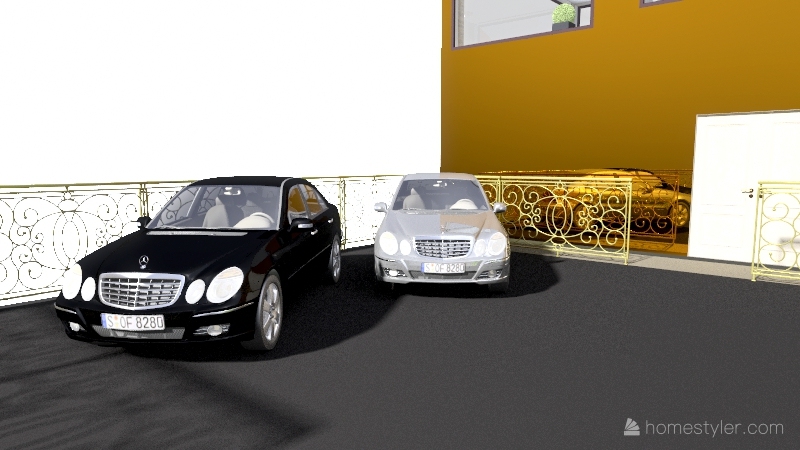 dublex house Interior Design Render