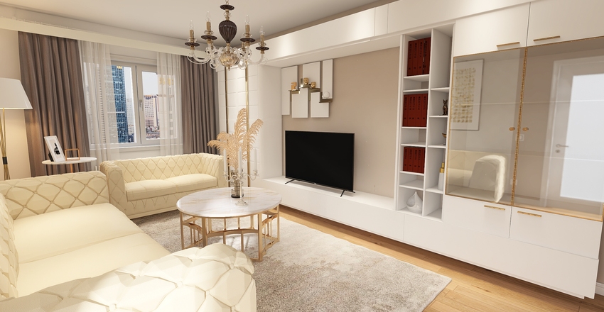 Proiect Living Sibiu Interior Design Render