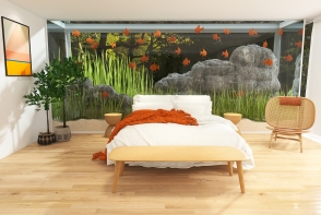 fishy bedroom Design Rendering