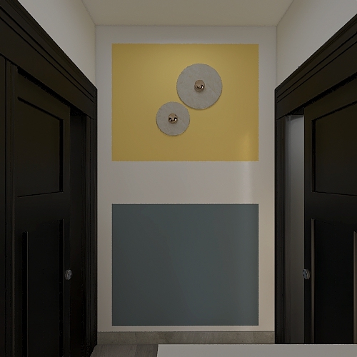 Corridoio 3d design renderings