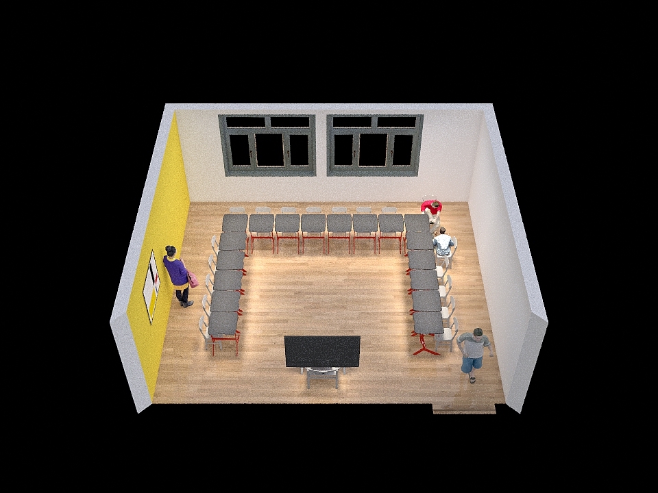 Progetta la tua aula 3d design renderings