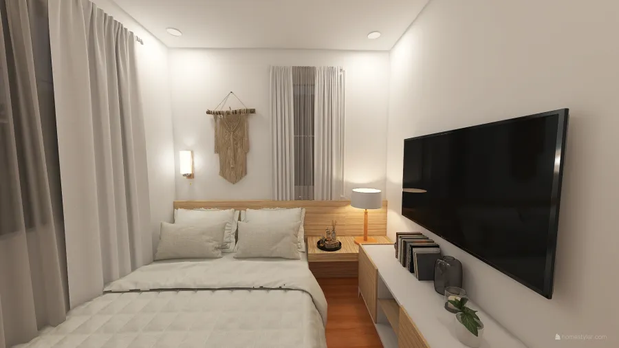 Muji Inspired Home 3d design renderings
