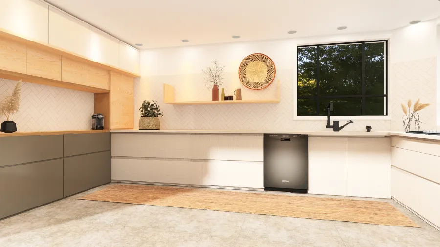 Vera's Kitchen 3d design renderings