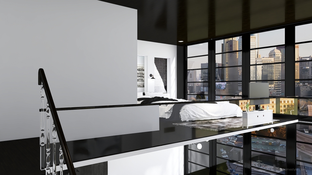 chicago apartment 3d design renderings