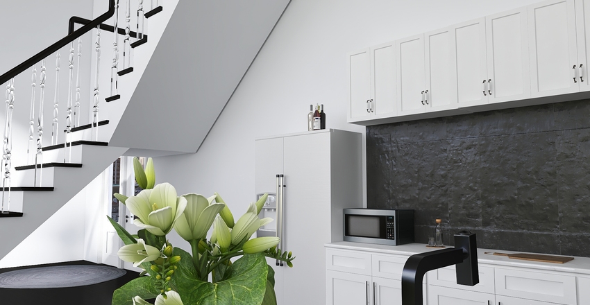 chicago apartment Interior Design Render