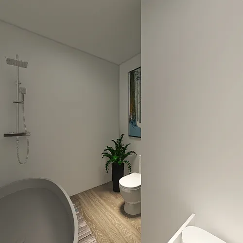Big Sisters Washroom 3d design renderings