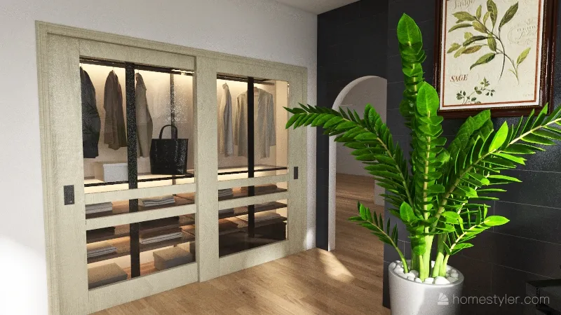 Foyer 3d design renderings