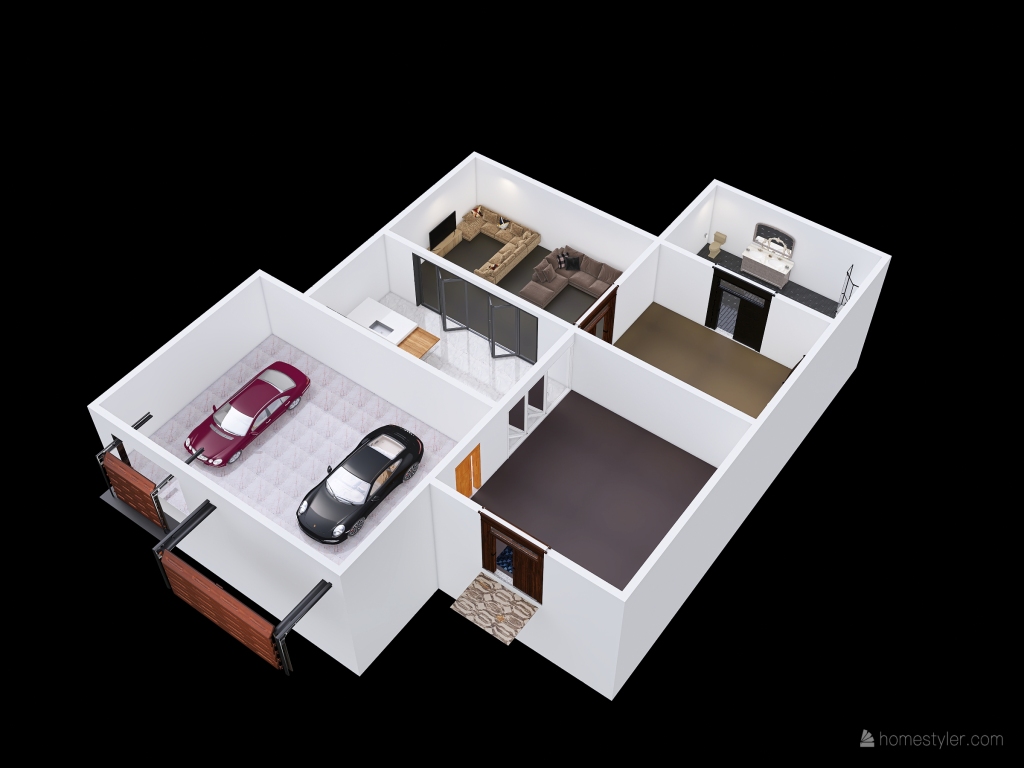 Copy of Demon Wolf's House 3d design renderings