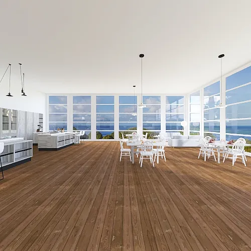 Coffee house in Fiji 3d design renderings