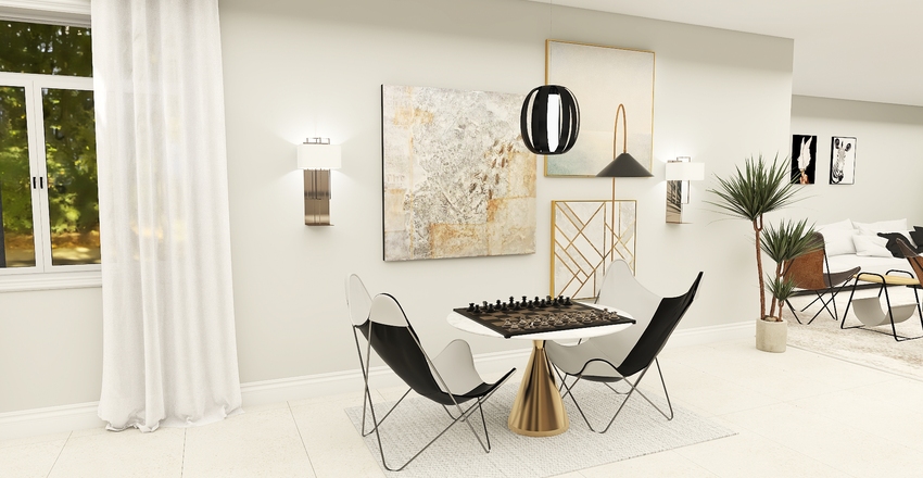 lovely home Interior Design Render