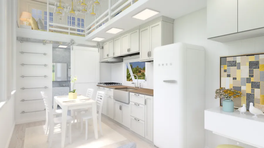 Cutest Tiny House Ever! 3d design renderings