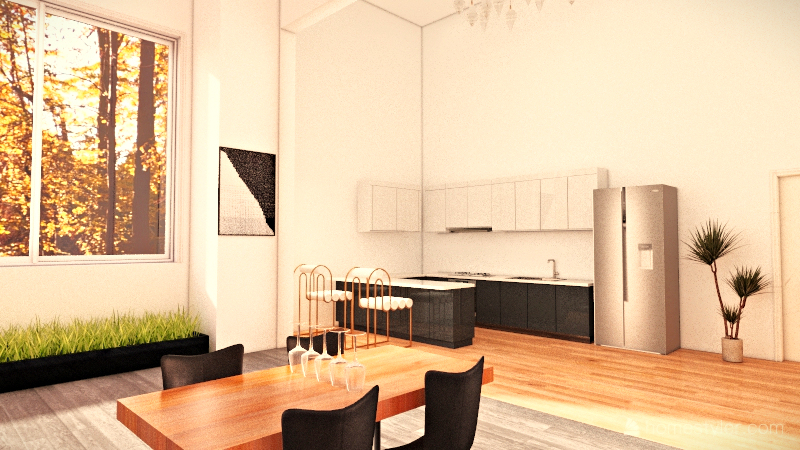 Nunez House Interior Design Render