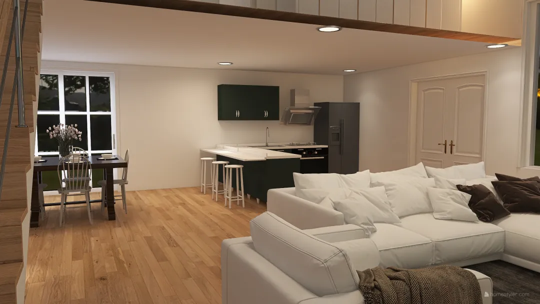 Living Large in a Tiny Home 3d design renderings