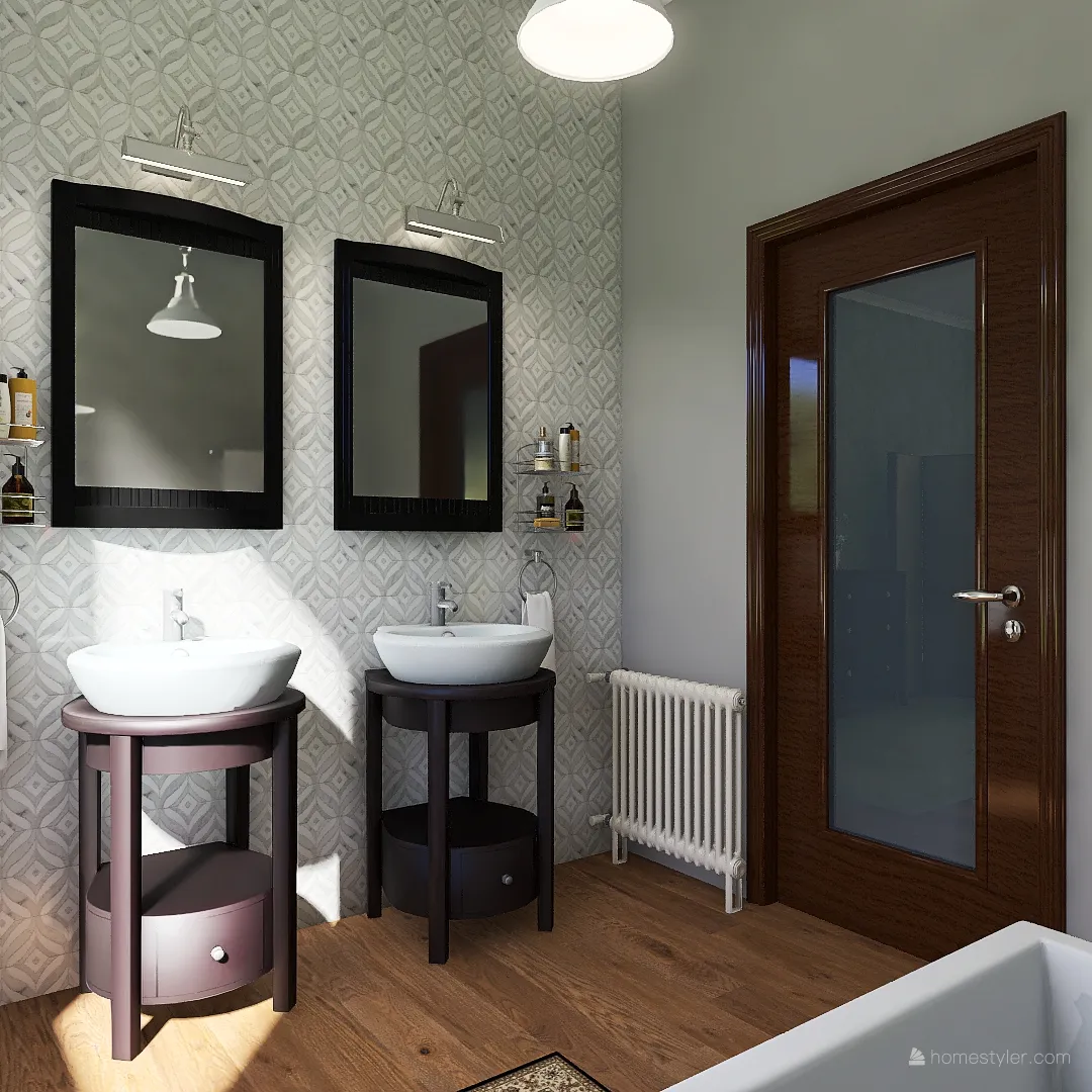 Bathroom 3d design renderings