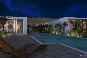 Contemporary Costal StyleOther WabiSabi Cozy Beach House Design Rendering