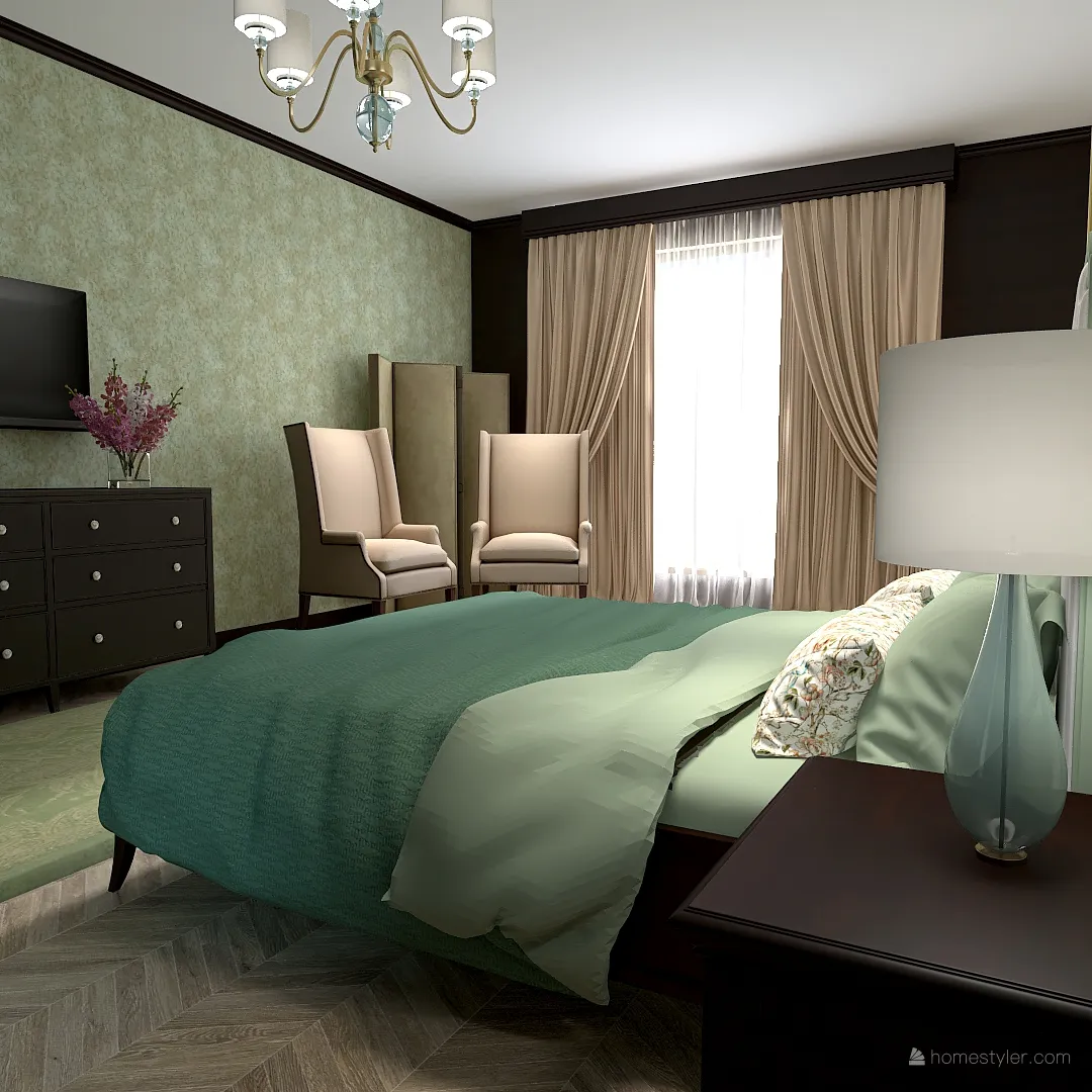 Bedroom 3d design renderings