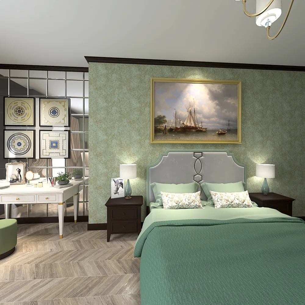 Bedroom 3d design renderings