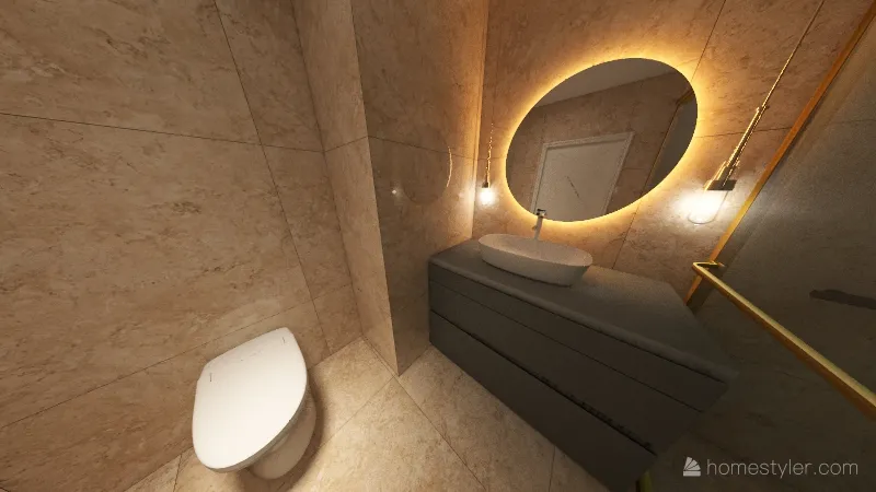 łazienka Sylwi 3d design renderings