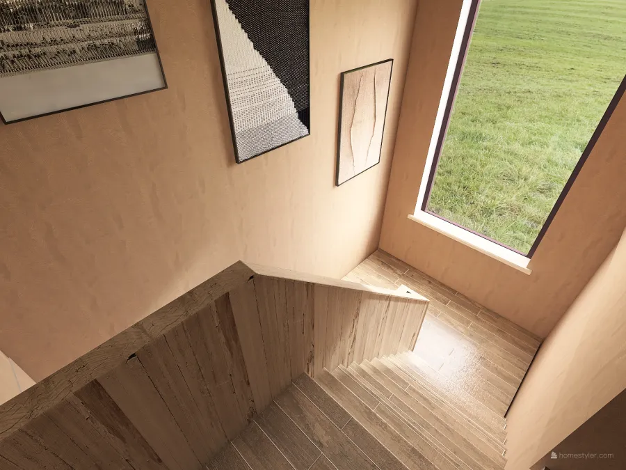 Contemporary Industrial cozy house  WoodTones Grey ColorScemeOther 3d design renderings