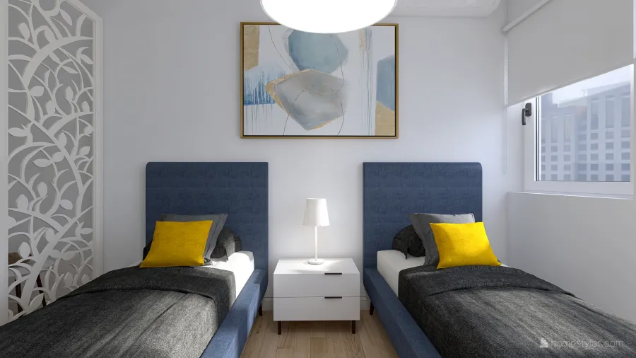 Living dormitorio 3d design renderings