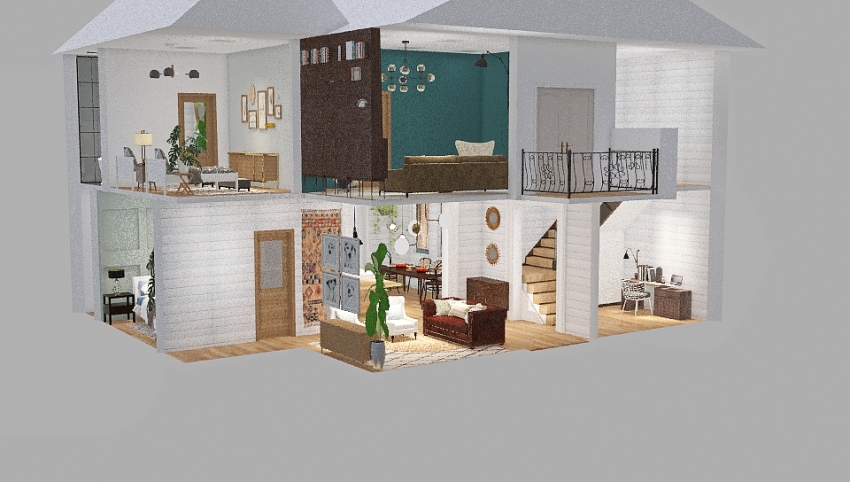 small family home 3d design picture 872.83