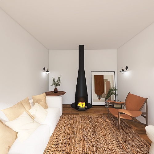 Guest Lounge 3d design renderings