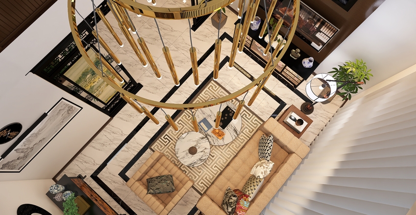 Villa 360 Interior Design Render