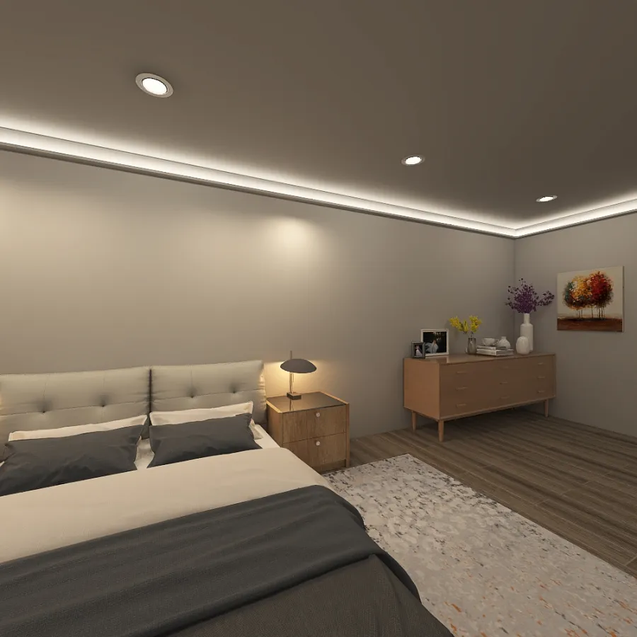 Suite de casal 3d design renderings
