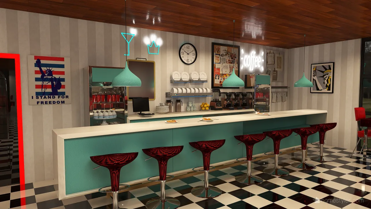 DiningRoom 3d design renderings