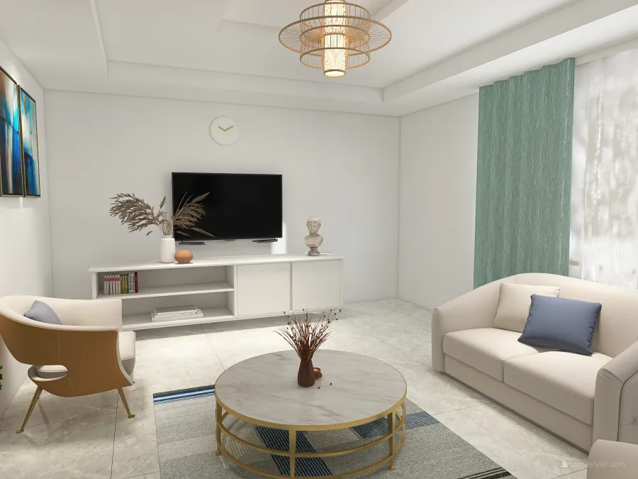 Modern living room ❤ 3d design renderings