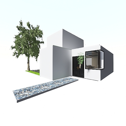 Eco Friendly tiny home! Design Rendering