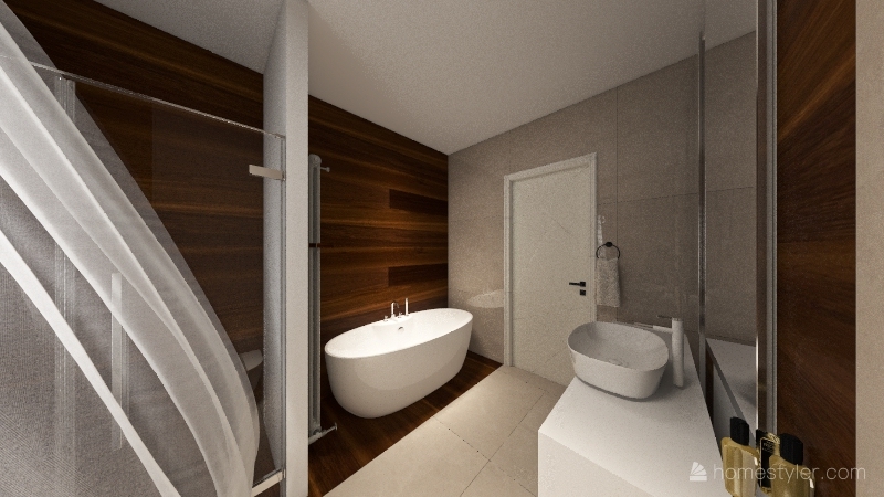 Дом 1-8 юля спальня 1 3d design renderings