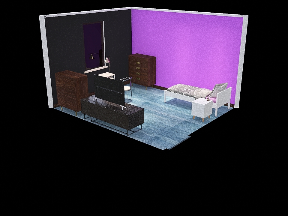 Copy of Dream Bedroom 3d design renderings