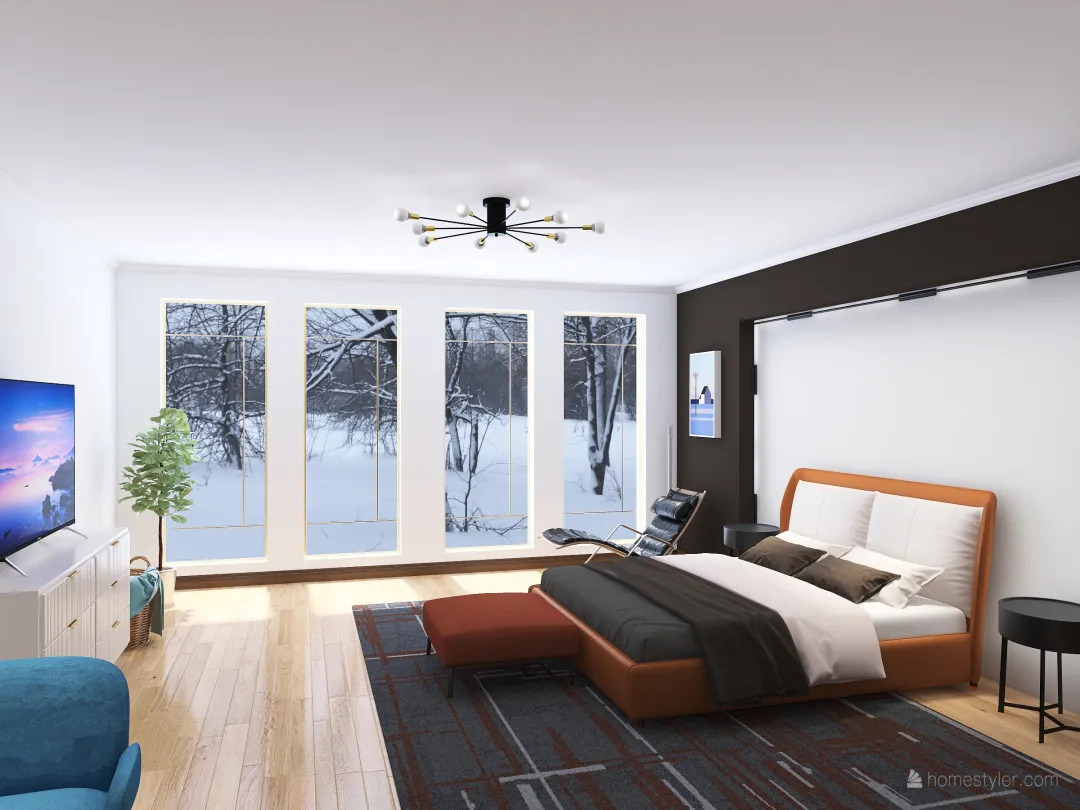 bedroom 000 3d design renderings