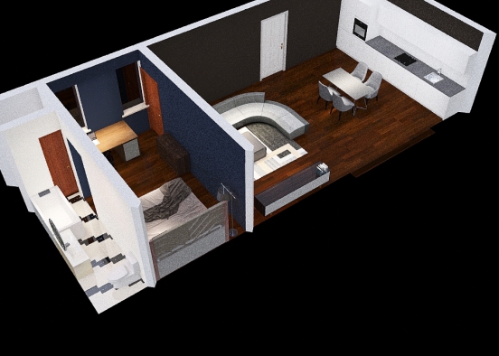 container house 1 Design Rendering