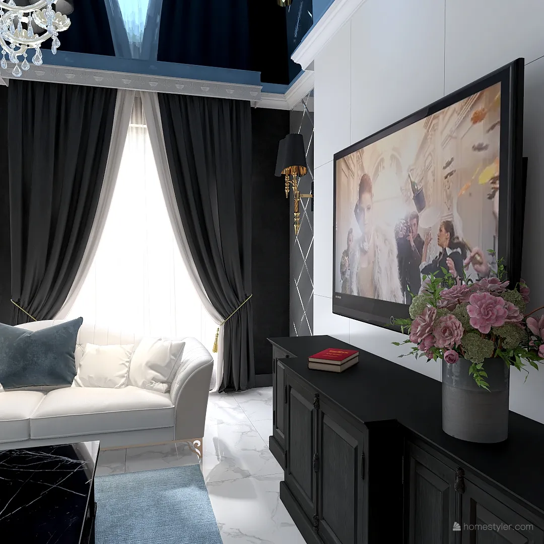 LivingRoom 3d design renderings