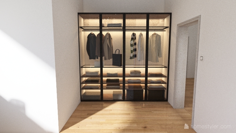 1 Bedroom Apartment Interior Design Render
